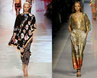 Hot spring trend: oriental style in clothing